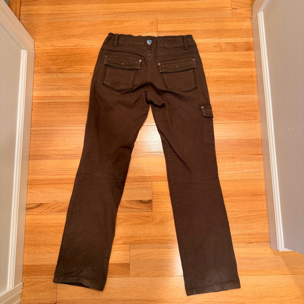 KUHL Women’s Outdoor Cargo Pants – Brown – Size 6